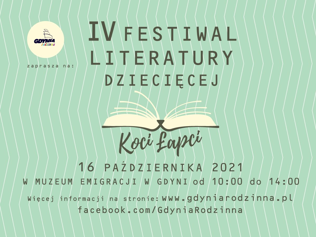 IV Festiwal Literatury Dziecięcej odbędzie się już za kilka dni!