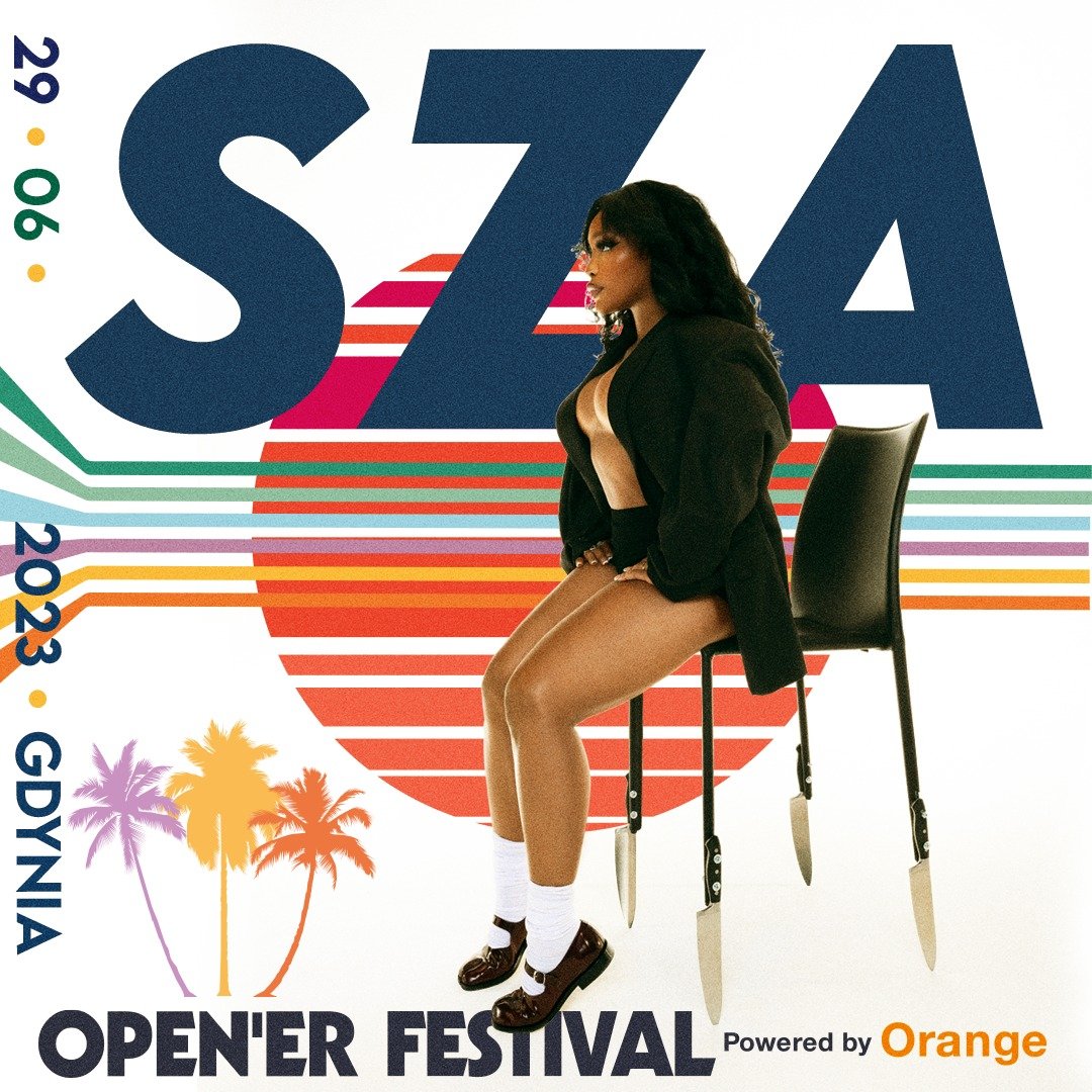 SZA wystąpi po raz pierwszy w Polsce. Do tej pory zdobyła m.in. nagrodę Grammy i zanotowała miliardy odtworzeń swoich utworów na popularnych platformach streamingowych, fot. Open'er Festival (facebook.com/openerfestival)