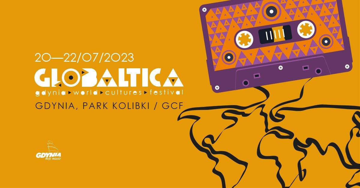 Grafika promująca 18. edycję festiwalu Globaltica // materiały prasowe