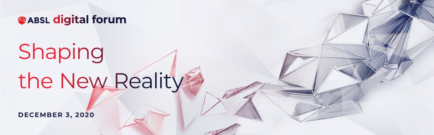 różowobiała grafika w mazy Digital Forum ABSL 2020.