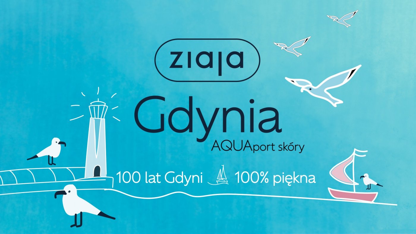 Nowa kolekcja firmy Ziaja inspirowana Gdynią (grafika: Ziaja)