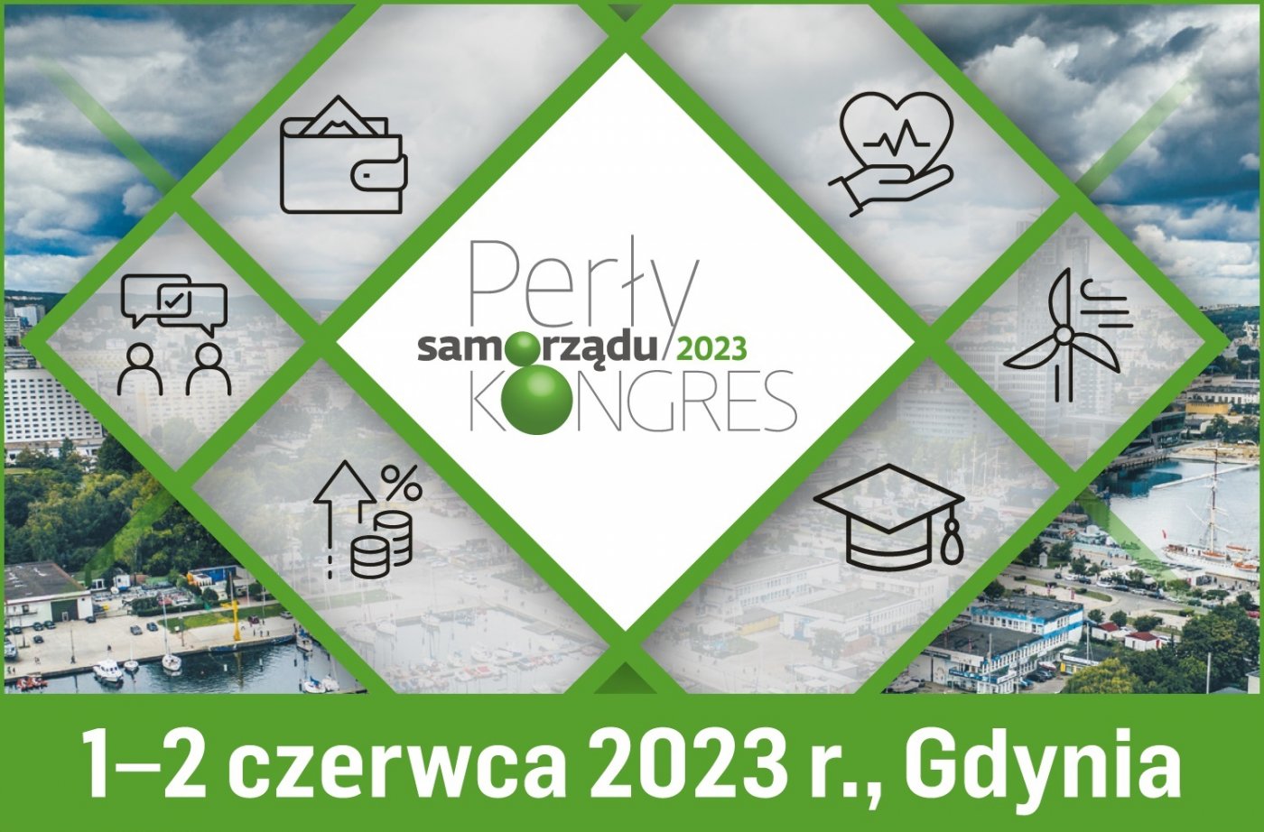 Samorządowa platforma wymiany doświadczeń i dyskusji o stanie lokalnych wspólnot znów pojawi się w Gdyni. Kongres Perły Samorządu już 1 i 2 czerwca w Pomorskim Parku Naukowo-Technologicznym Gdynia, mat. prasowe