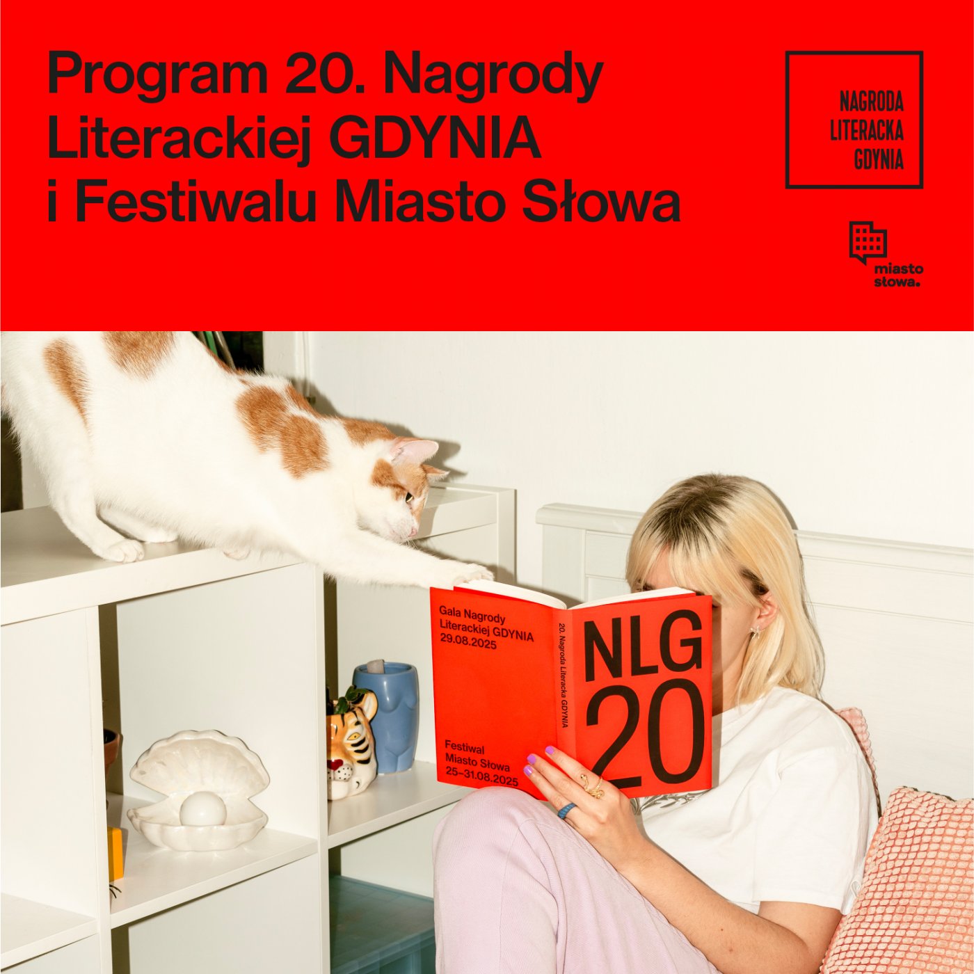 Festiwal Miasto słowa potrwa od 25 do 31 sierpnia (mat. prasowe NLG)
