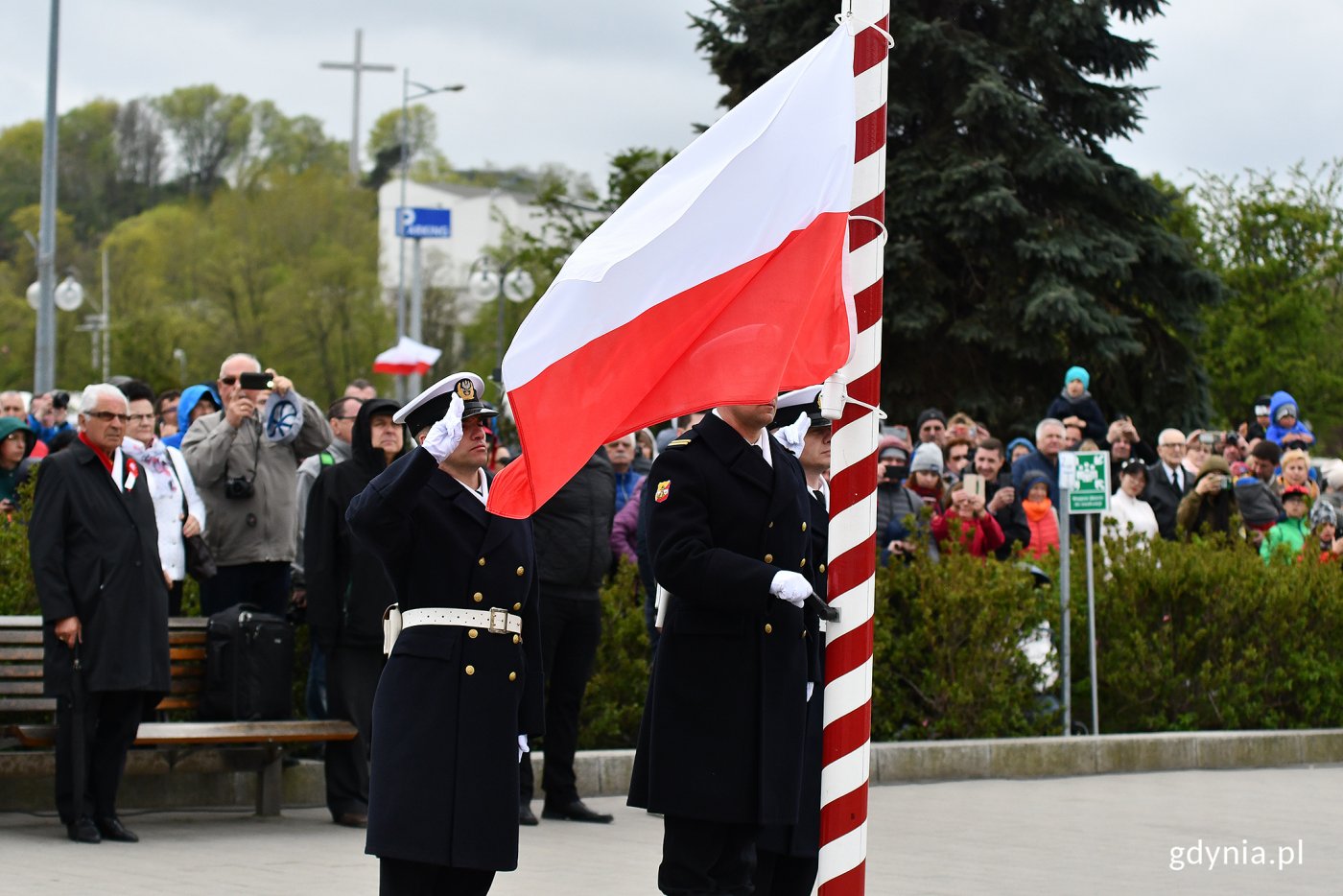 Obchody Dnia Flagi RP w Gdyni // fot. Michał Puszczewicz