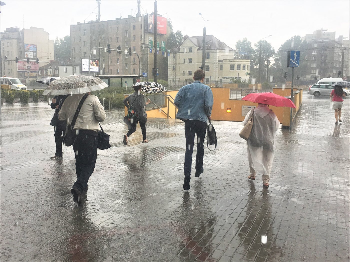 Deszczowa Gdynia, fot. Agnieszka Janowicz