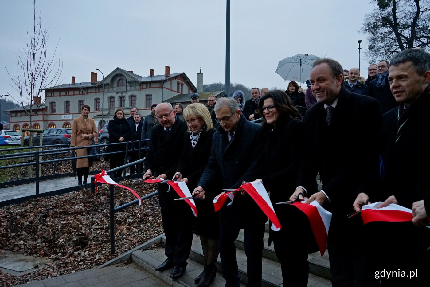 Oficjalne otwarcie węzła integracyjnego w Redzie - jednego z 26 węzłów na terenie metropolii, fot. Kamil Złoch