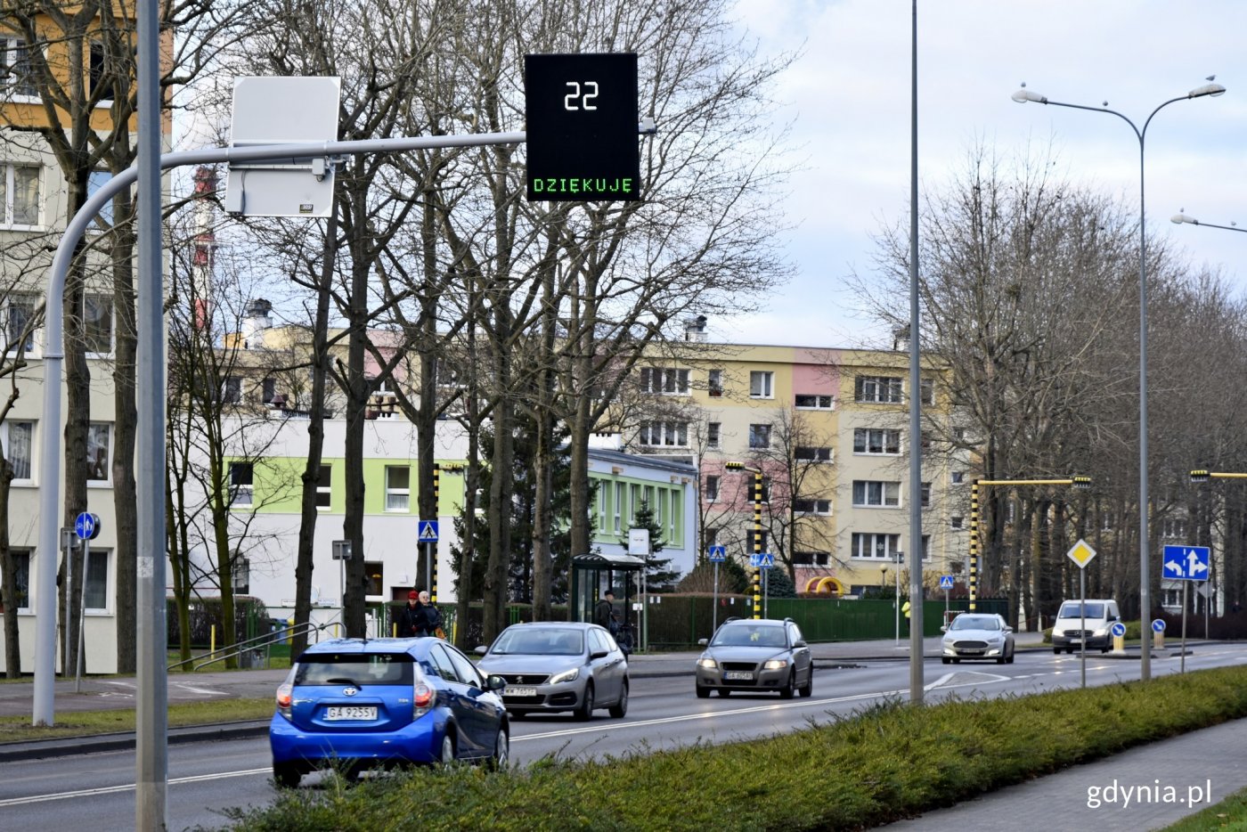 Wolniej i bezpieczniej na ulicy Unruga // fot. Paweł Kukla