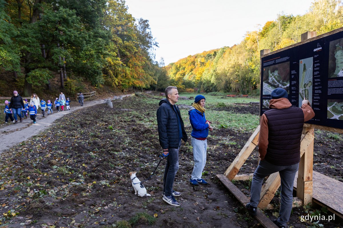 Dyżur konsultacyjny w sprawie zagospodarowania przestrzennego Polanki Redłowskiej. Fot. Przemysław Kozłowski