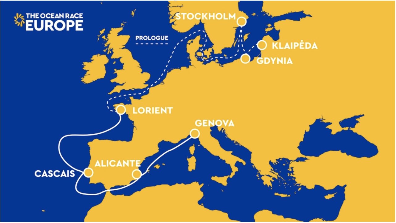 Trasa The Ocean Race Europe