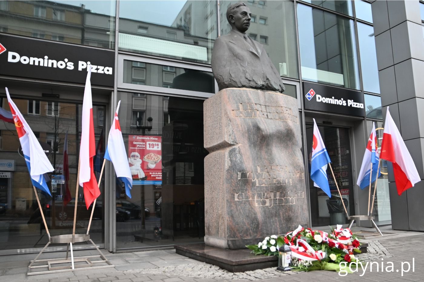 Pomnik Eugeniusza Kwiatkowskiego (fot. Magdalena Starnawska)