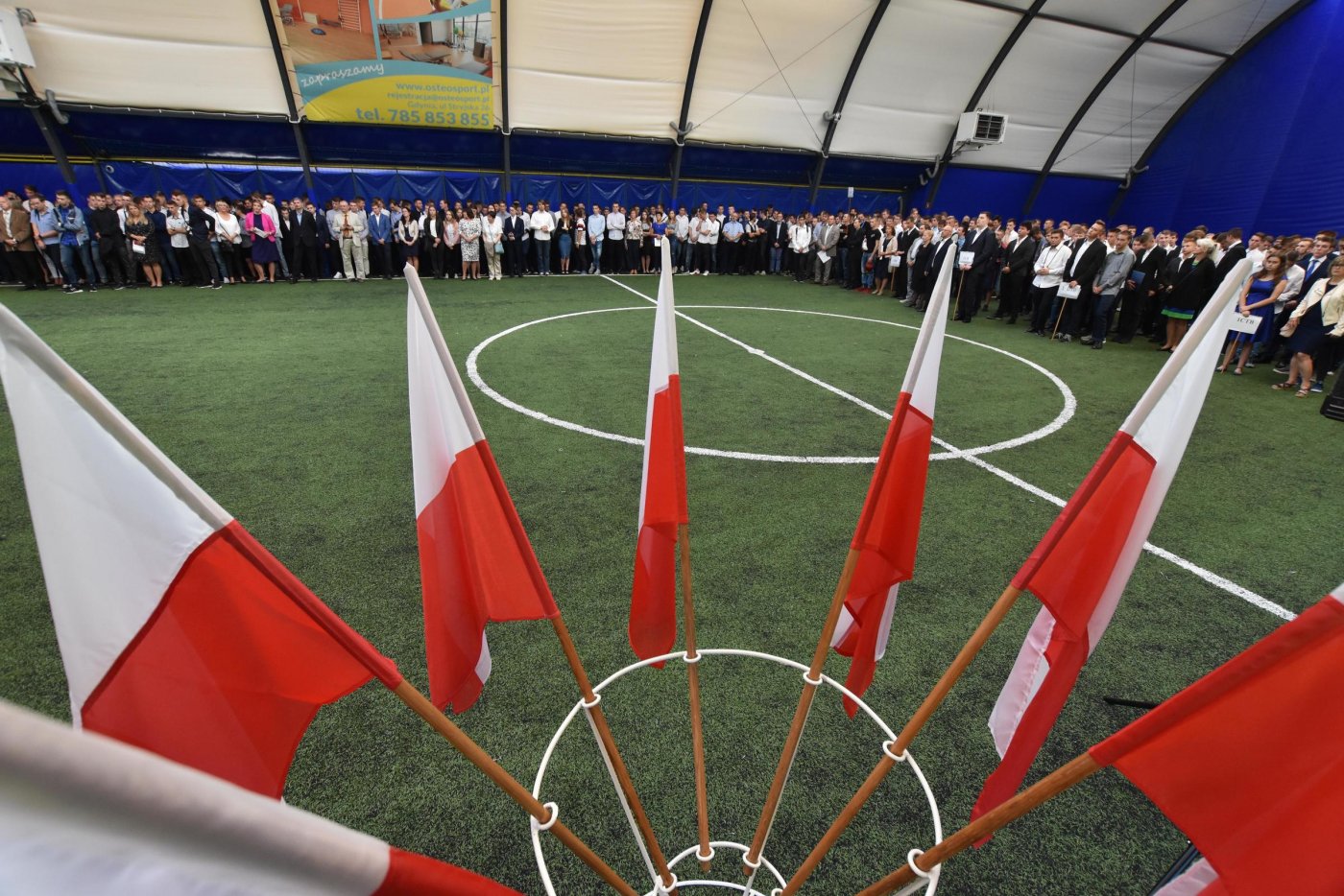 Uroczyste rozpoczęcie roku szkolnego w CKZiU nr 1 w Gdynia // fot. Lechosław Dzierżak