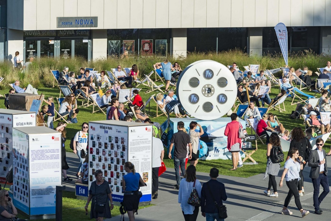 Jak co roku Festiwal Polskich Filmów Fabularnych ściągnął do Gdyni tysiące miłośników polskiej kinematografii, fot. Anna Bobrowska