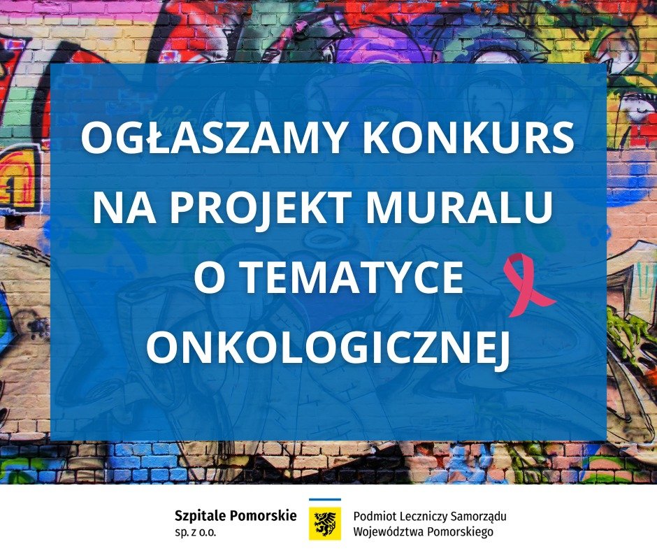 Projekty na mural można zgłaszać do 20 grudnia. Mat. prasowe Szpitali Pomorskich/FB