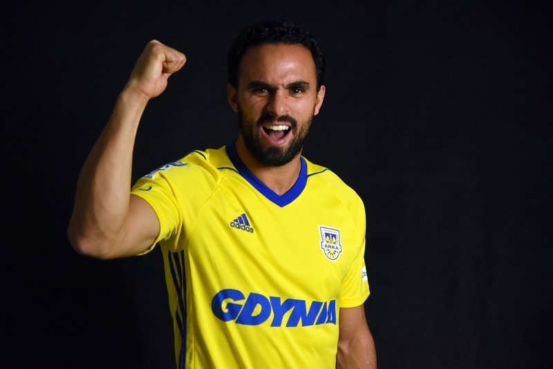 Enrique Esqueda to drugi z zimowych transferów Arki, fot. www.arka.gdynia.pl