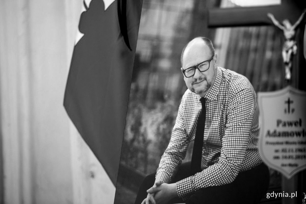 Zdjęcie zrobione w dniu pogrzebu Pawła Adamowicza // fot. Karol Stańczak