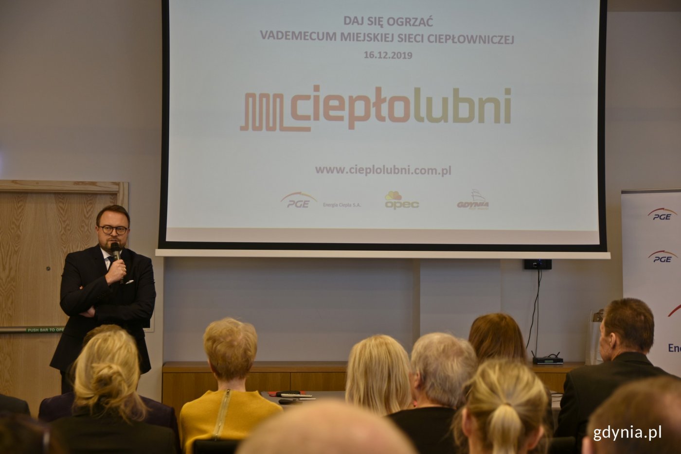 Uczestników seminarium powitał Marek Łucyk, wiceprezydent Gdyni ds. rozwoju // fot. Magdalena Czernek