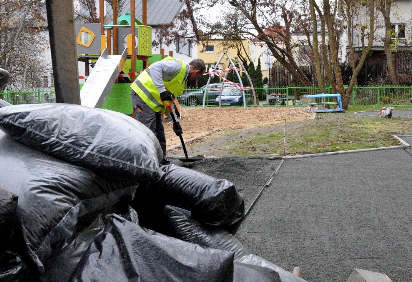 Plac zabaw przy ulicy Stolemów na Wielkim Kacku już niedługo zapełni się dziećmi, fot. Lechosław Dzierżak
