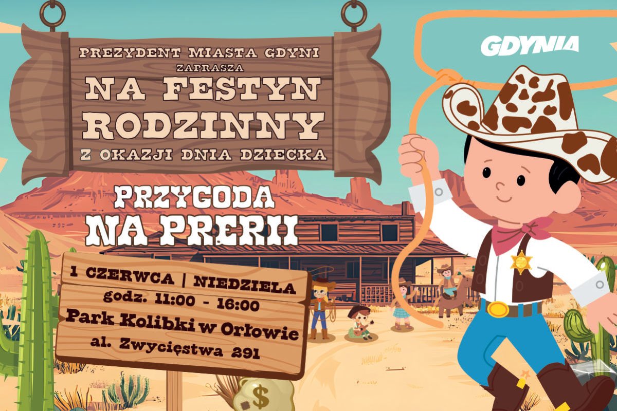Przygoda na prerii już w Dzień Dziecka, 1 czerwca (mat. prasowe)