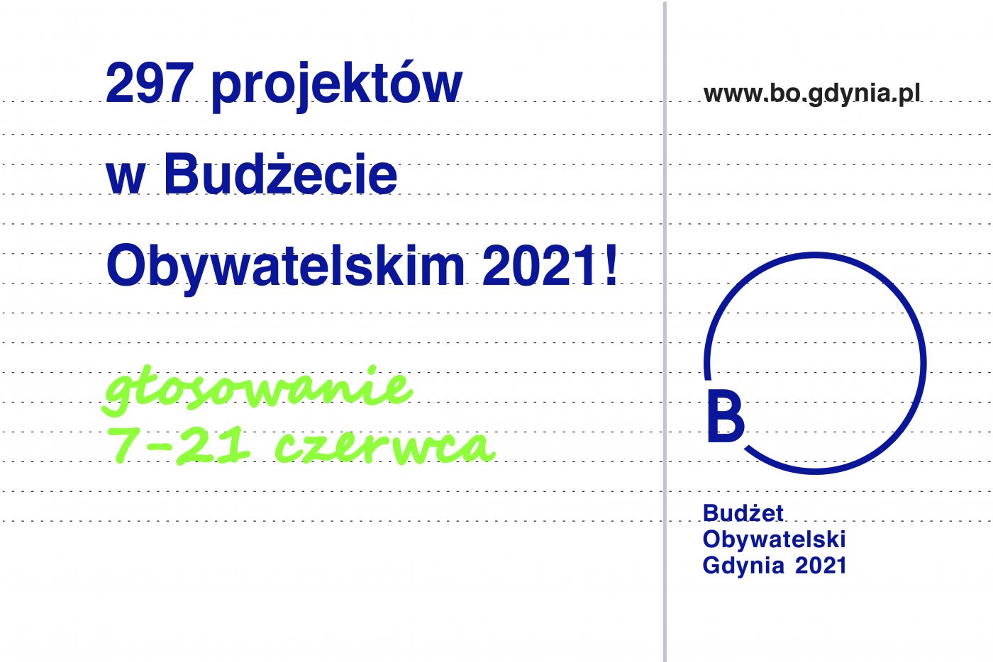 Grafika gdyńskiego Budżetu Obywatelskiego // materiały Laboratorium Innowacji Społecznych