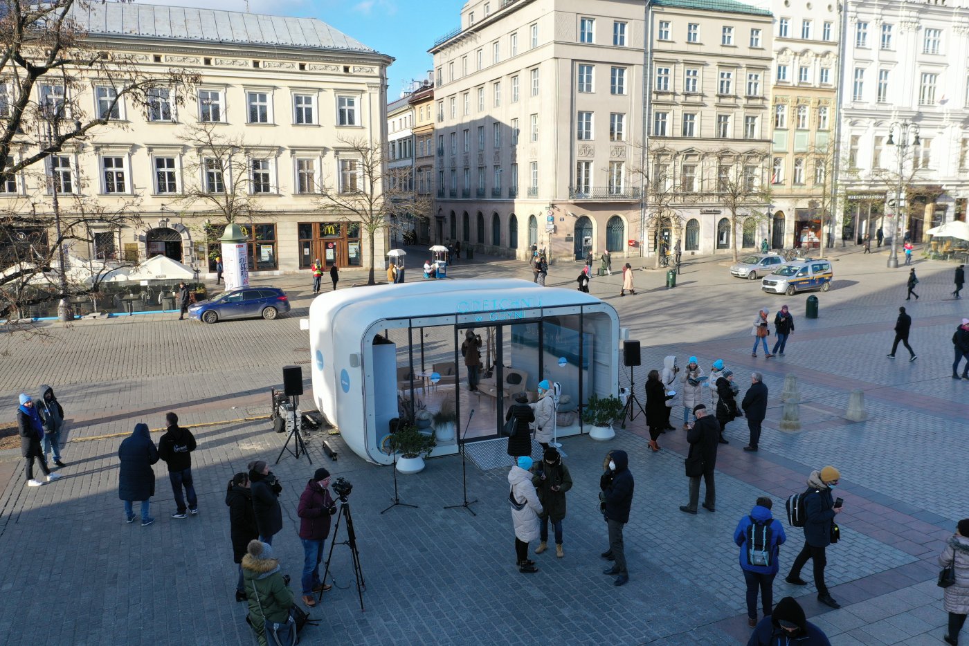 Gdyński pawilon na Rynku Głównym w Krakowie // fot. Jan Graczyński/ krakow.pl