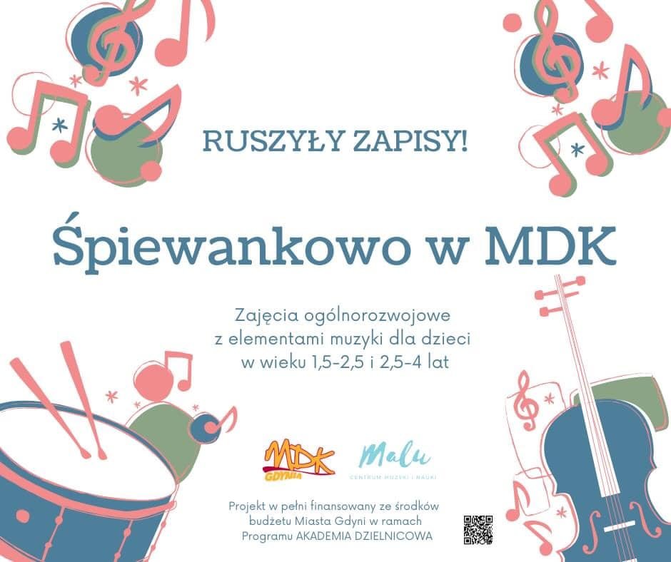 Zajęcia dla najmłodszych w MDK w Gdyni // mat. MDK