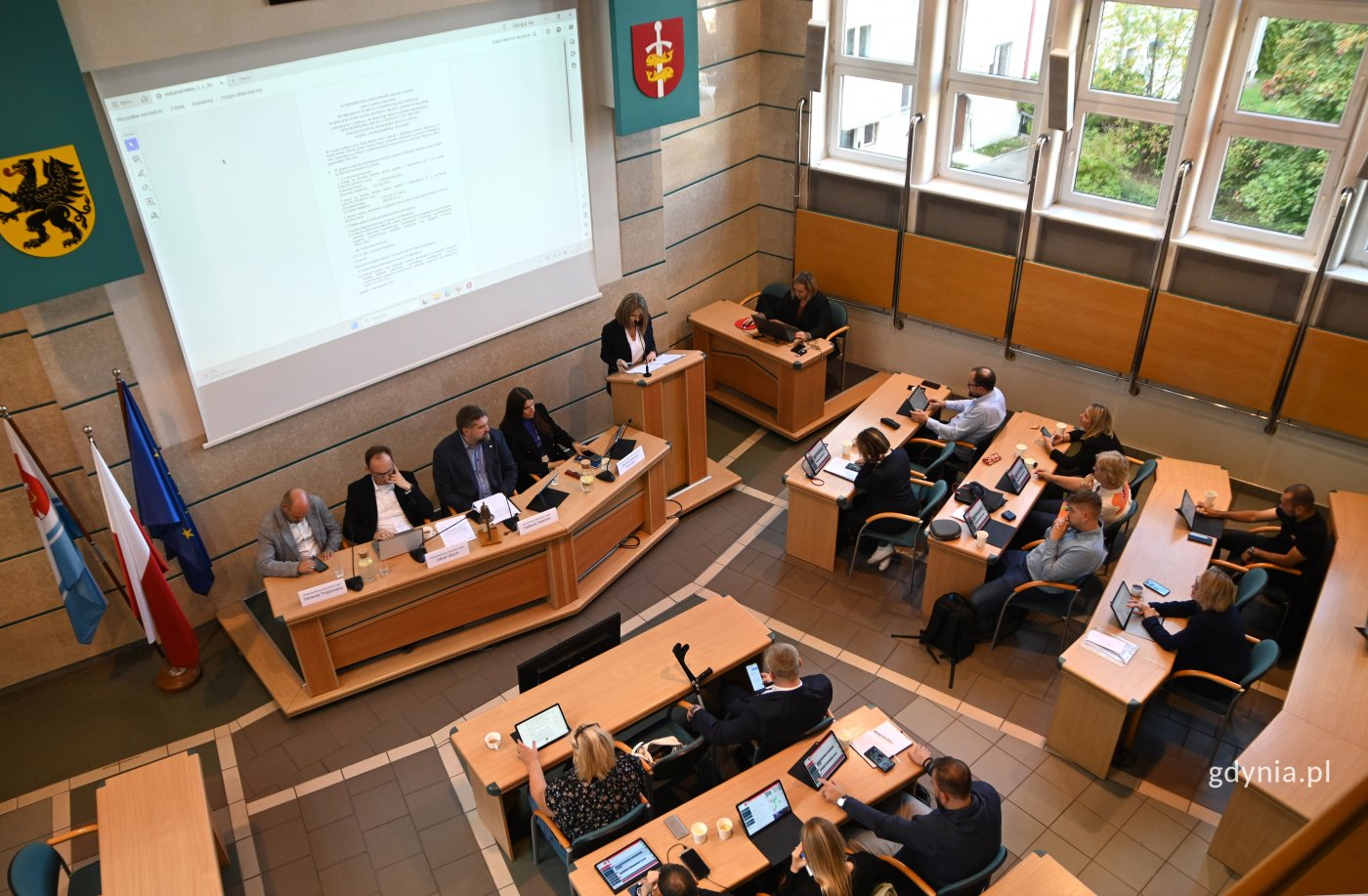 X sesja Rady Miasta Gdyni odbędzie się 30 października o godz. 11:00 (fot. Karolina Szypelt/archiwum)