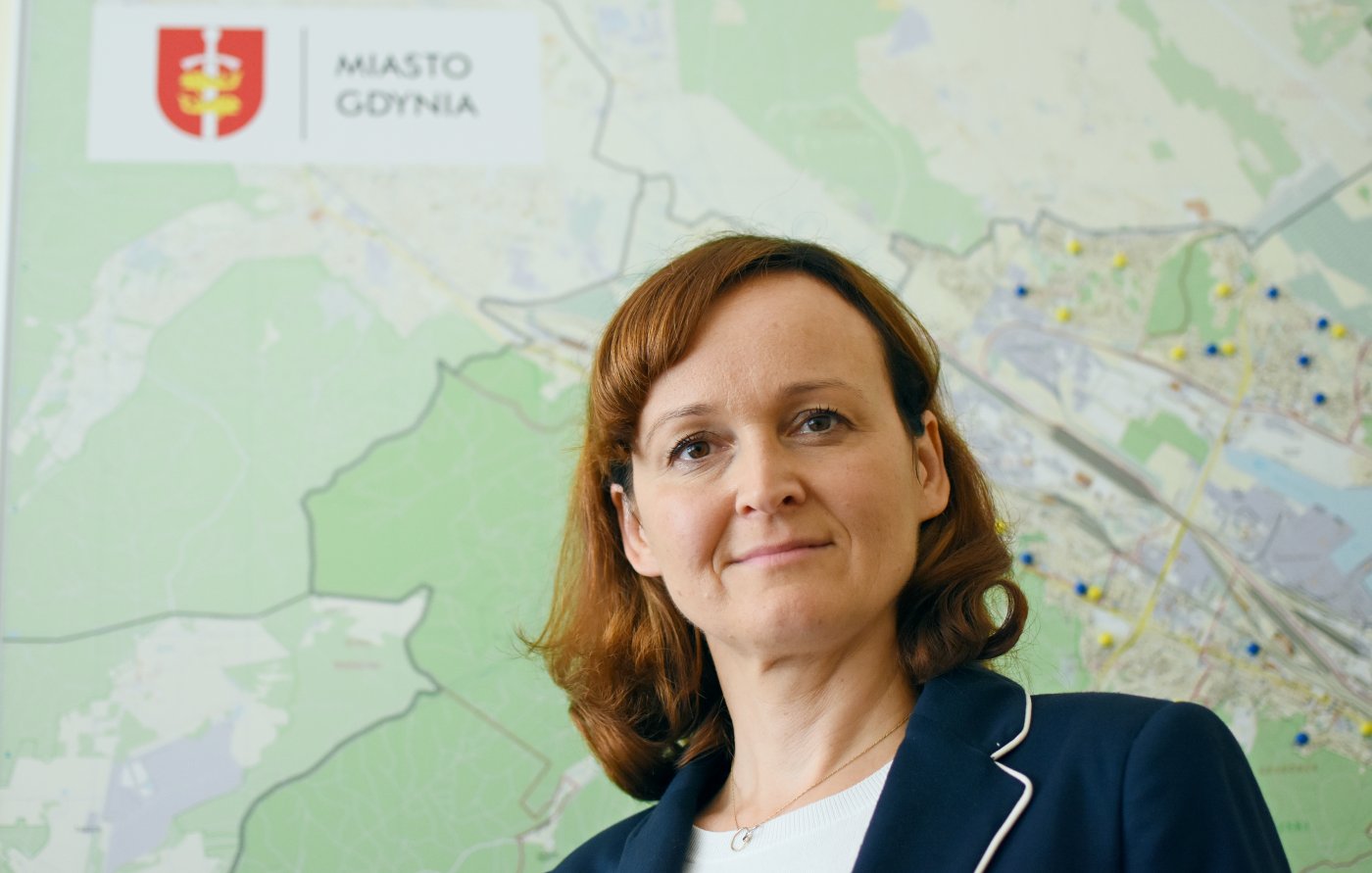 Iwona Markešić - nowa dyrektor Biura Planowania Przestrzennego Miasta Gdyni // fot. Kamil Złoch