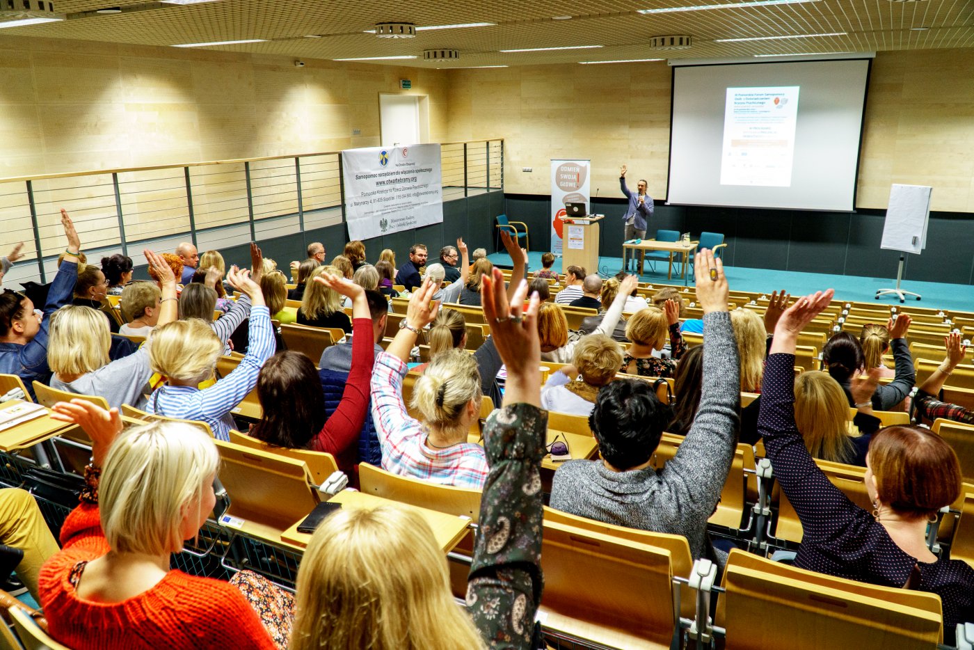 III Pomorskie Forum Samopomocy Osób z Doświadczeniem Kryzysu Psychicznego trwa // fot. Aleksander Trafas, Laboratorium Innowacji Społecznych