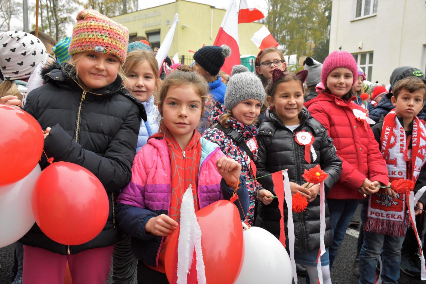 Parada Niepodległości w Orłowie // fot. Lechosław Dzierżak