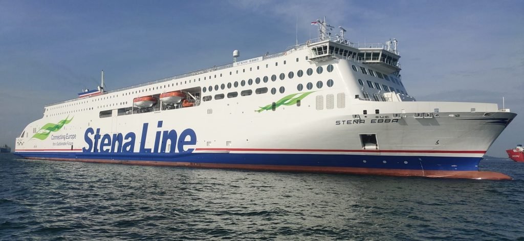 „Stena Ebba” w drodze na Morze Bałtyckie // mat. prasowe
