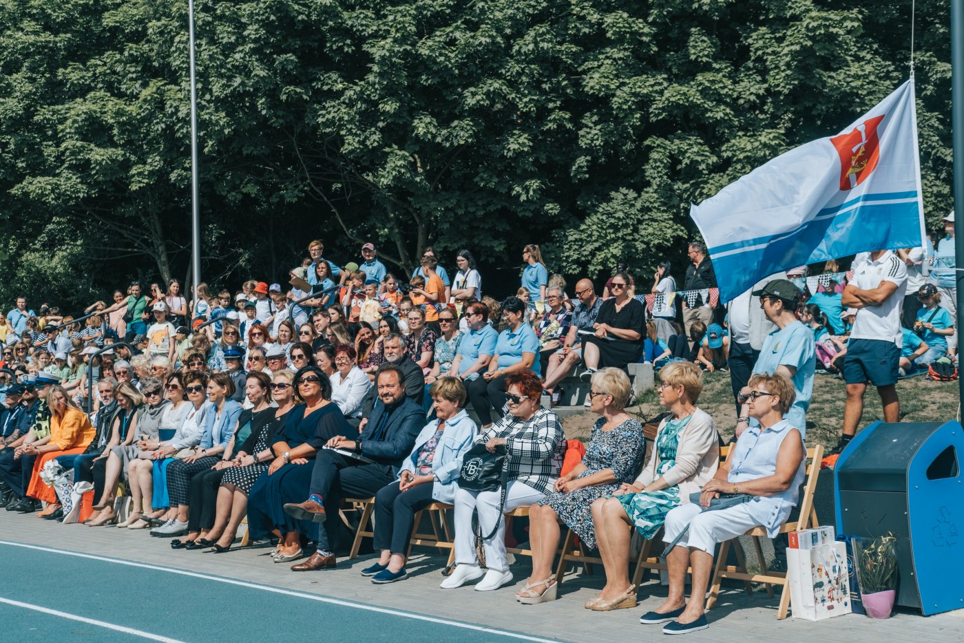 Tłumy na boisku