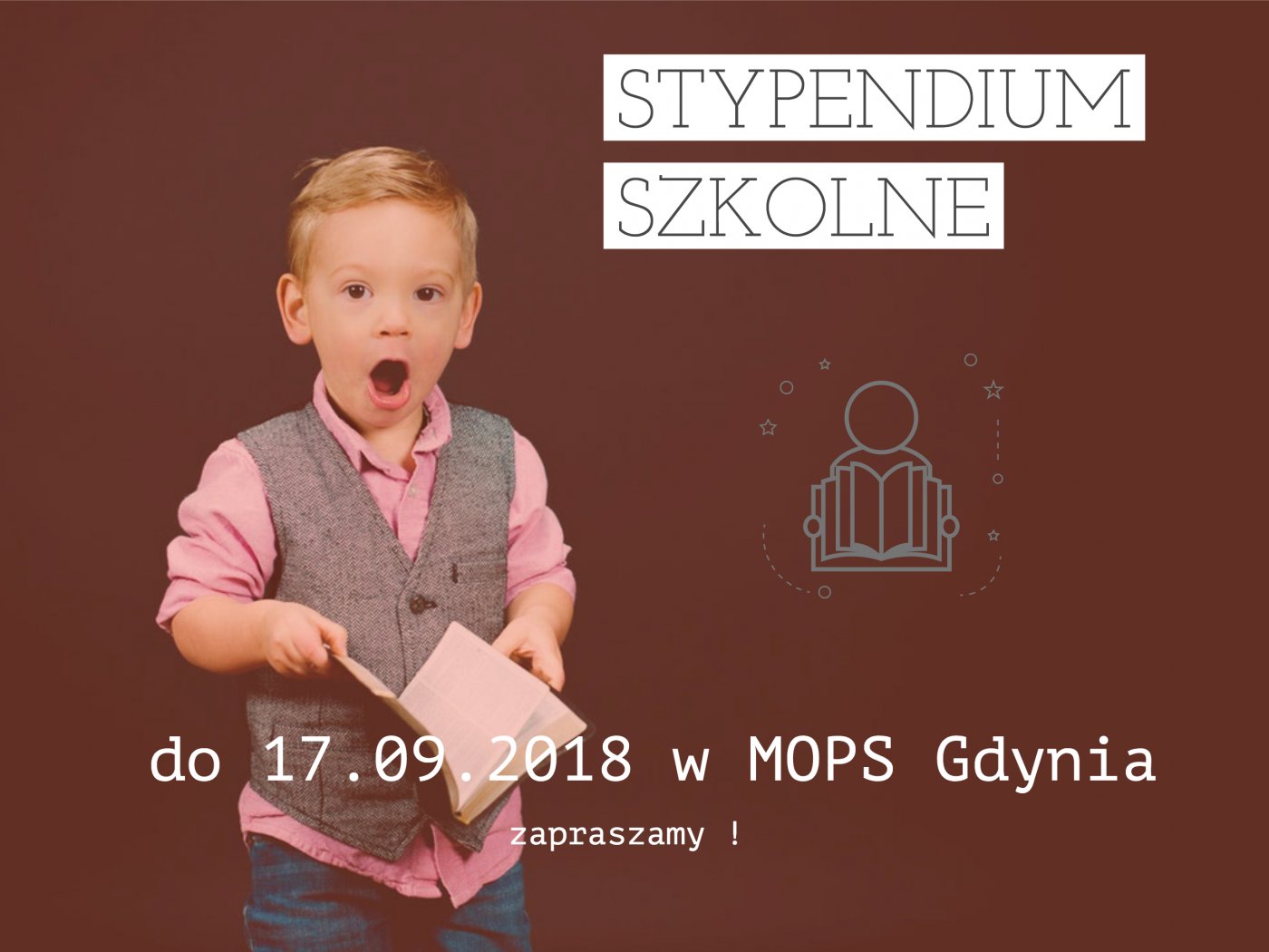 Wnioski o stypendium szkolne można jeszcze składać do 17 września / MOPS Gdynia