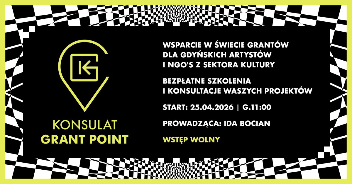 Konsulat Grant Point to nowy program dla gdyńskich artystów (fot. materiały prasowe)