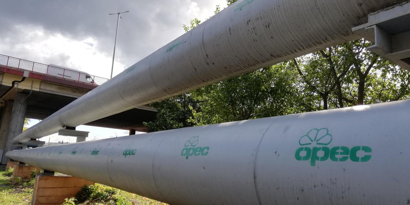 Ciepłociągi OPEC dostarczają ekologiczne ciepło, fot. G.Pilarczyk