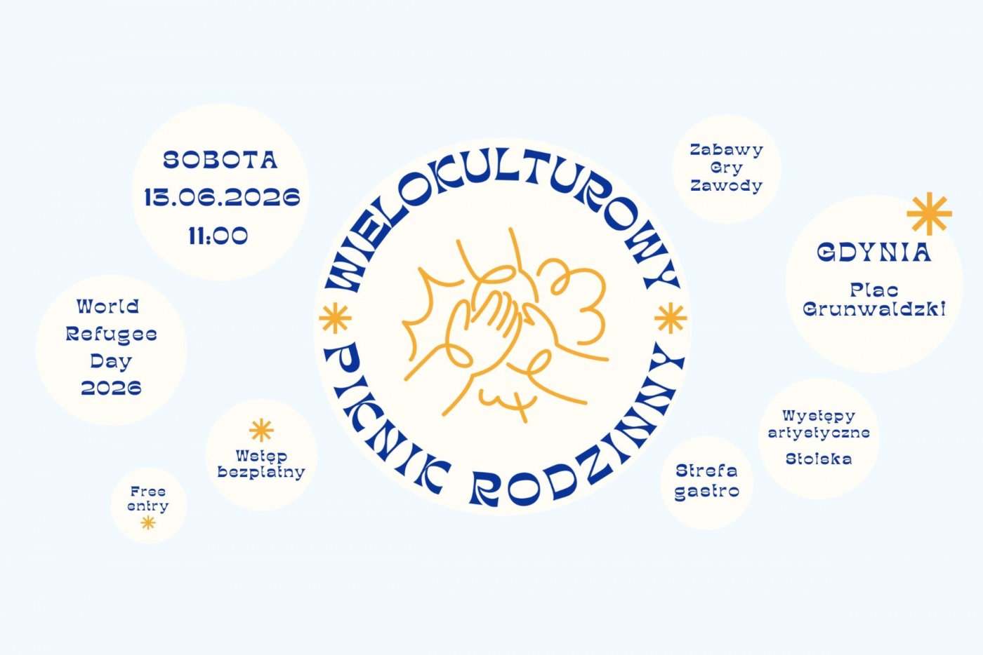 IV Wielokulturowy Piknik Rodzinny już 13 czerwca w Gdyni (fot. materiały prasowe organizatora)
