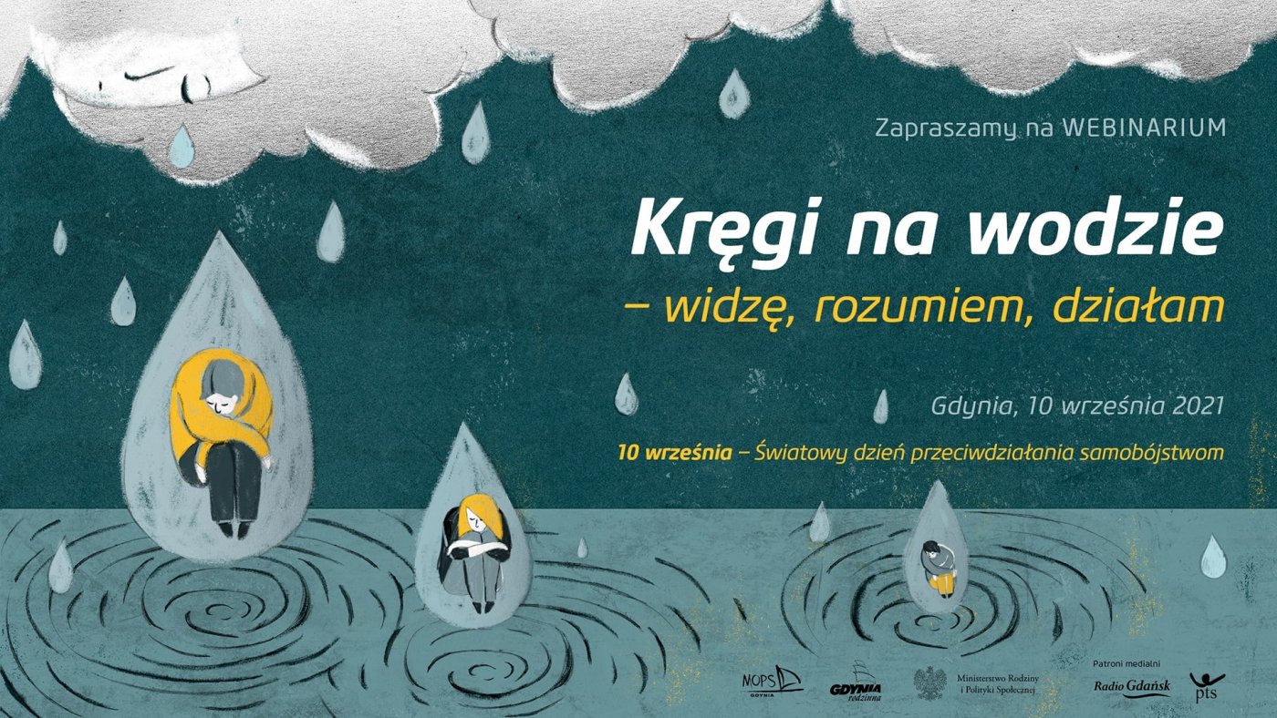 Zapowiedź konferencji „Kręgi na wodzie - widzę, rozumiem, działam” // mat. MOPS Gdynia