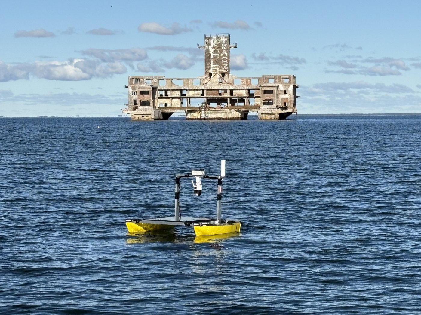 Pojazd skontruowany przez studentów i naukowców Akademii Marynarki Wojennej (fot. materiały prasowe MON)