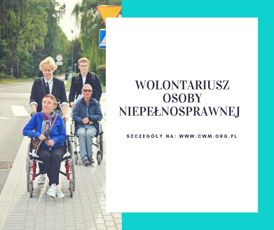 wolontariusz osoby niepełnosprawnej