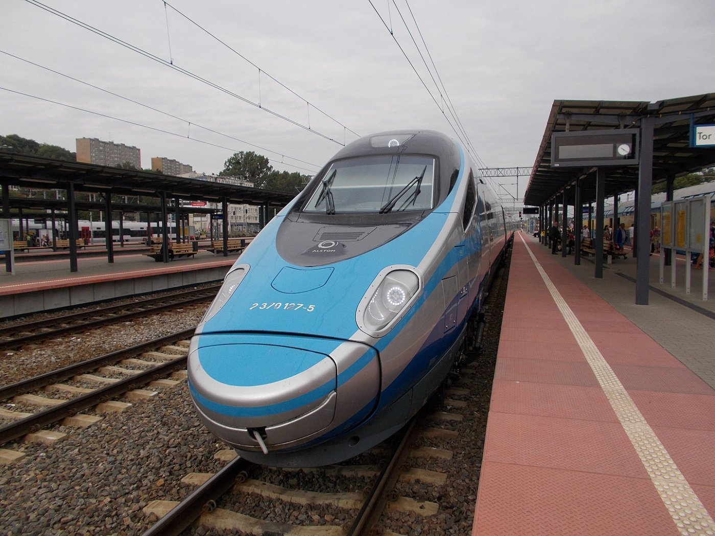 Pociąg Pendolino w Gdyni, źródło: wikipedia.org