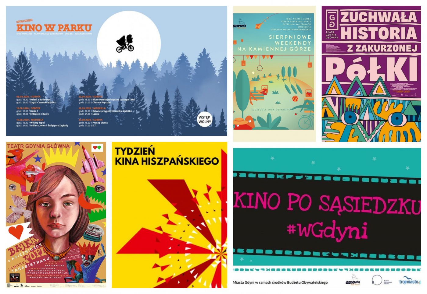 Weekend w plenerze i nie tylko //collage z materiałów prasowych