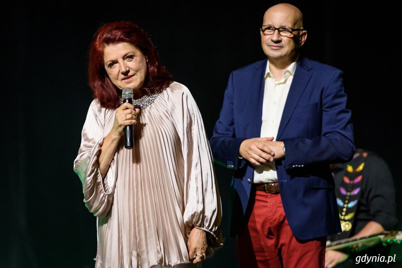 Urszula Dudziak i Maciej Łyszkiewicz na Ladies' Jazz Festival 2017// fot. Dawid Linkowski