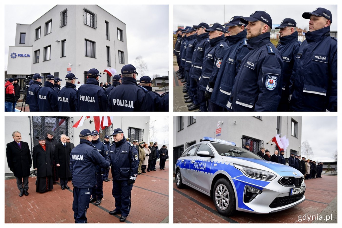 Uroczyste otwarcie nowego komisariatu Policji w Gdyni // fot. Paweł Kukla