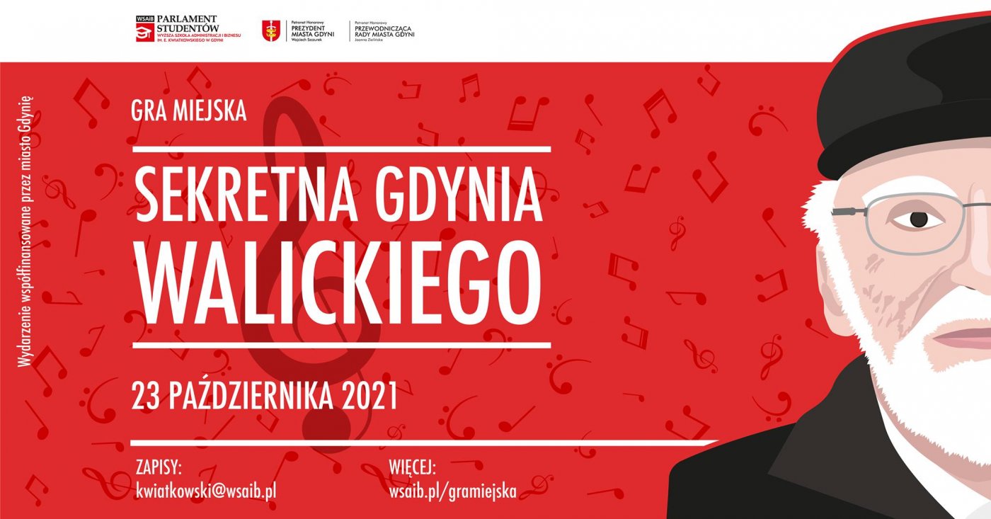 „Sekretna Gdynia Walickiego” jest szansą, aby poznać historię postaci silnie związanej z Gdynią i lokalną kulturą. // mat. prasowe