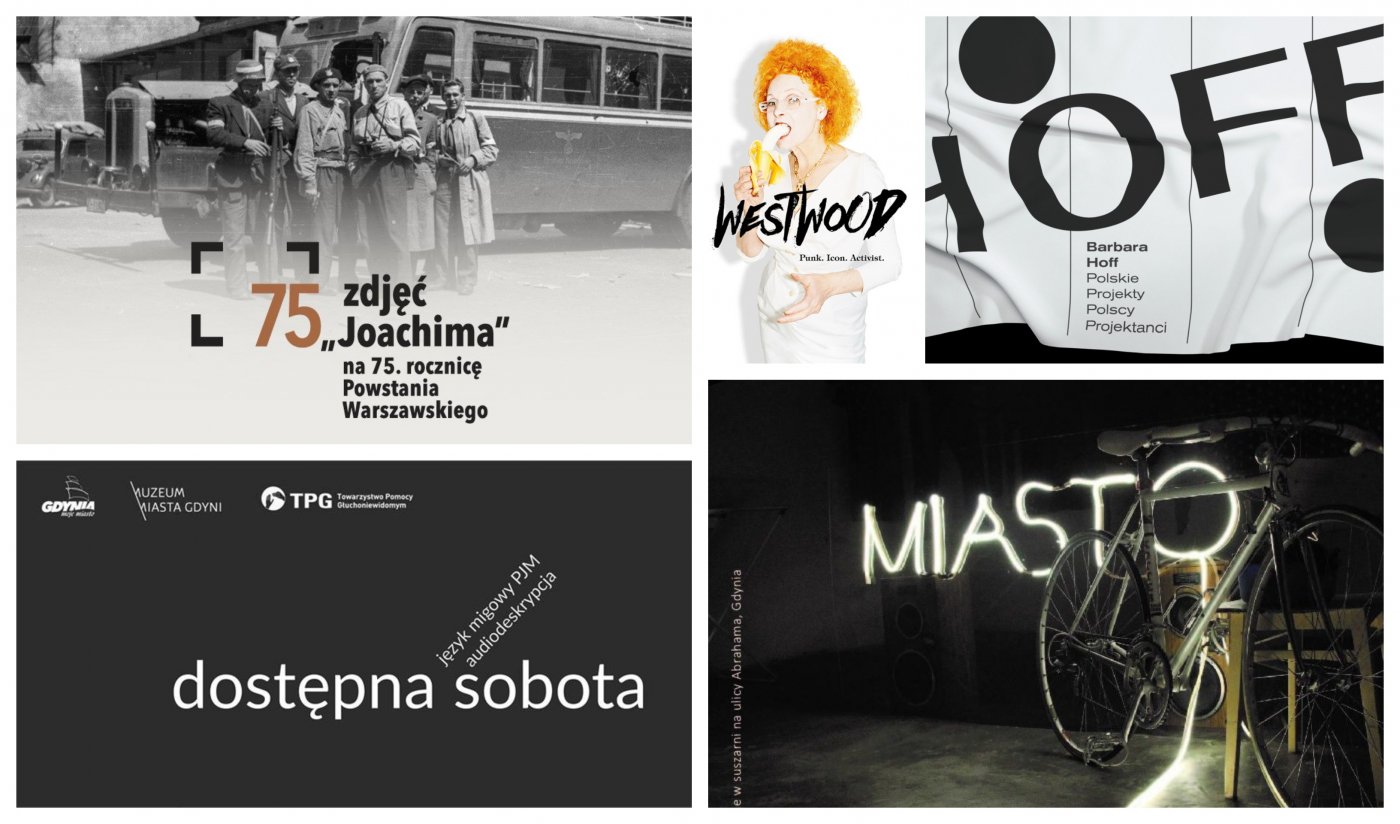 Sierpień w Muzuem Miasta Gdyni na bogato/collage z mat. pras.