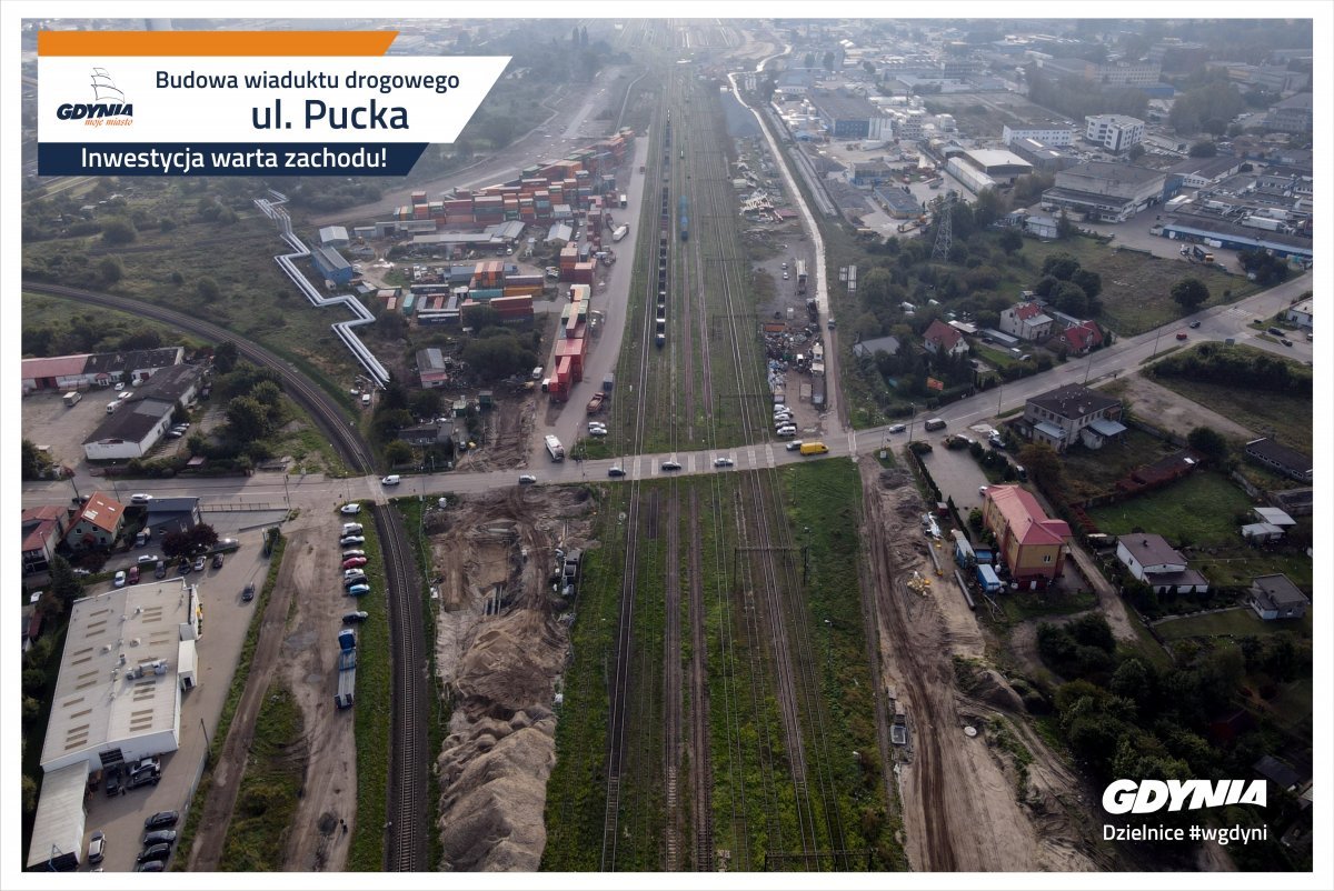Dwie oferty na budowę wiaduktu w ciągu ul.Puckiej, fot. dzielnice#wGdyni