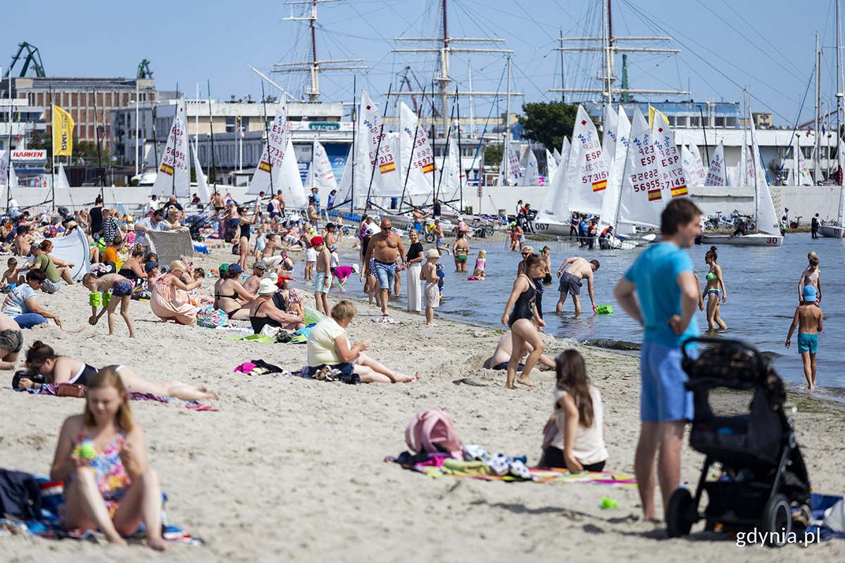 Plaża Środmieście, fot. Przemysław Kozłowski