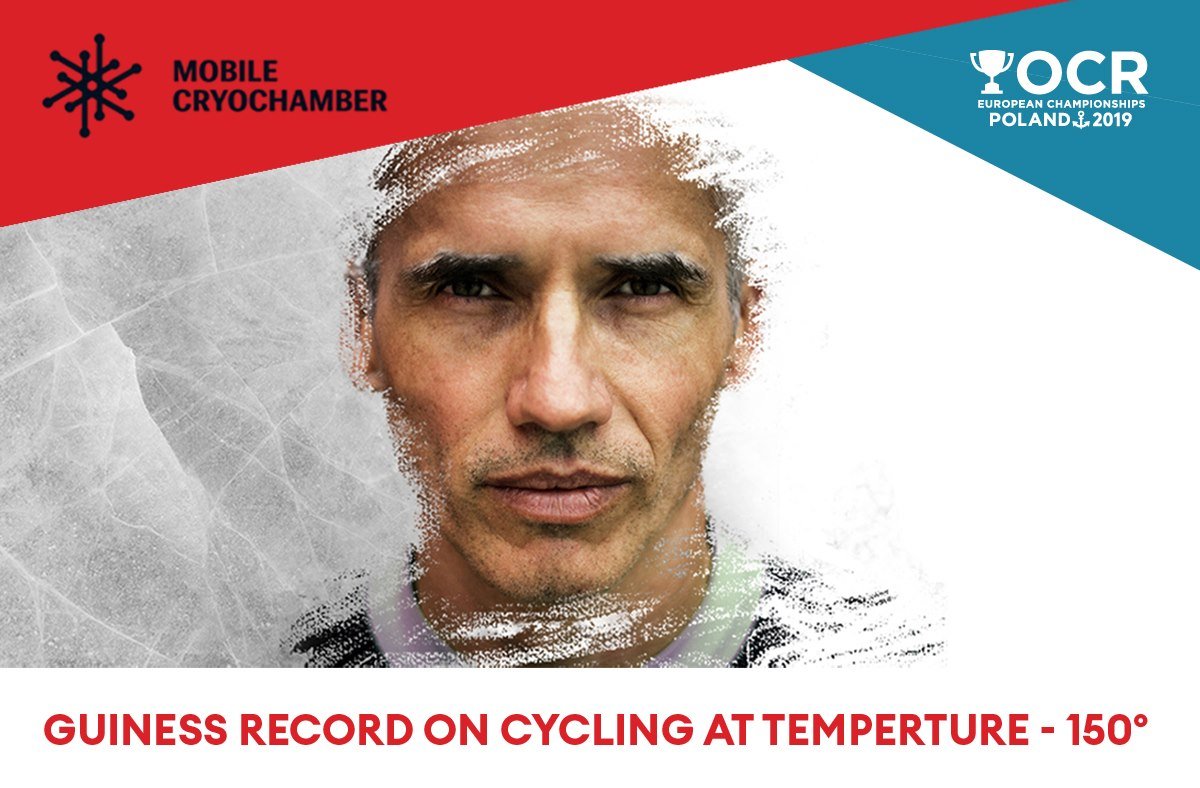 Valerjan Romanovski pojedzie na rowerze w temperaturze minus 150 stopni Celsjusza