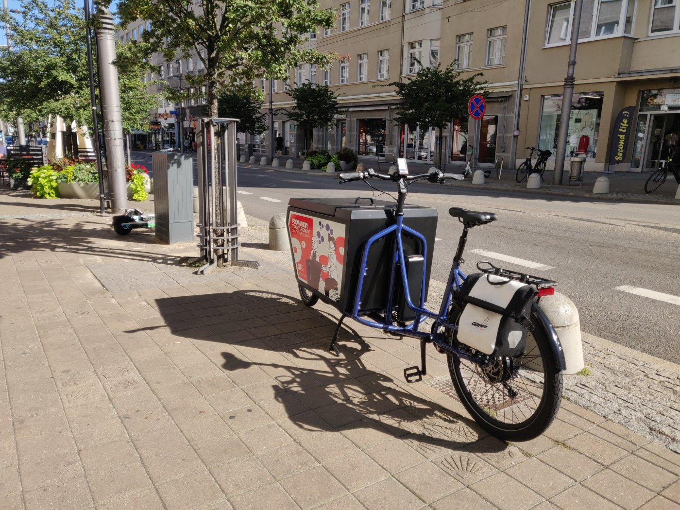 Rower cargo na testach w Gdyni // fot. Jakub Furkal