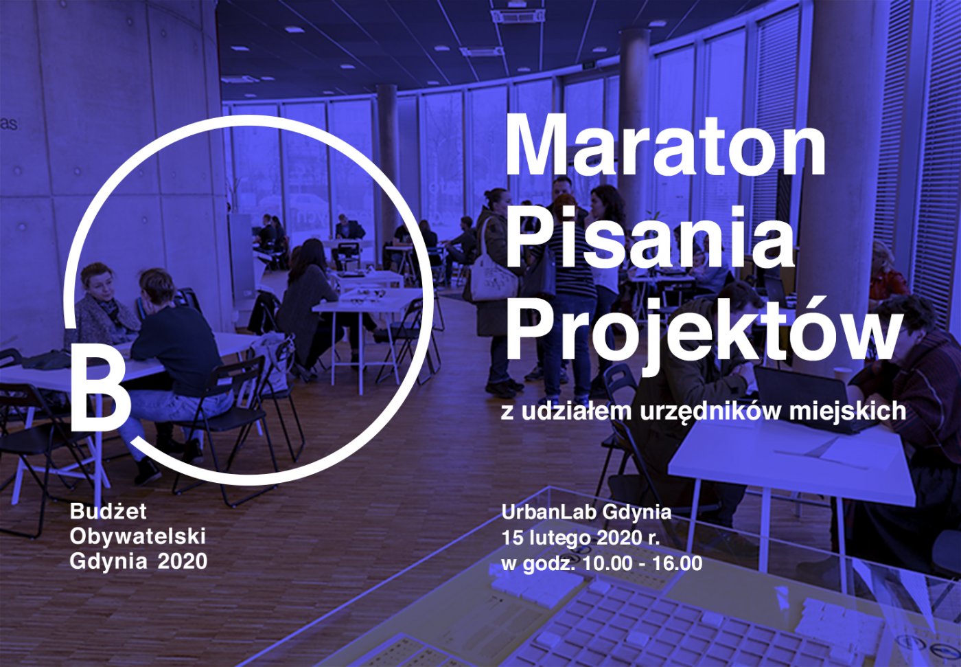 Maraton Pisania Projektów odbędzie się w sobotę, 15 lutego // mat. Laboratorium Innowacji Społecznych