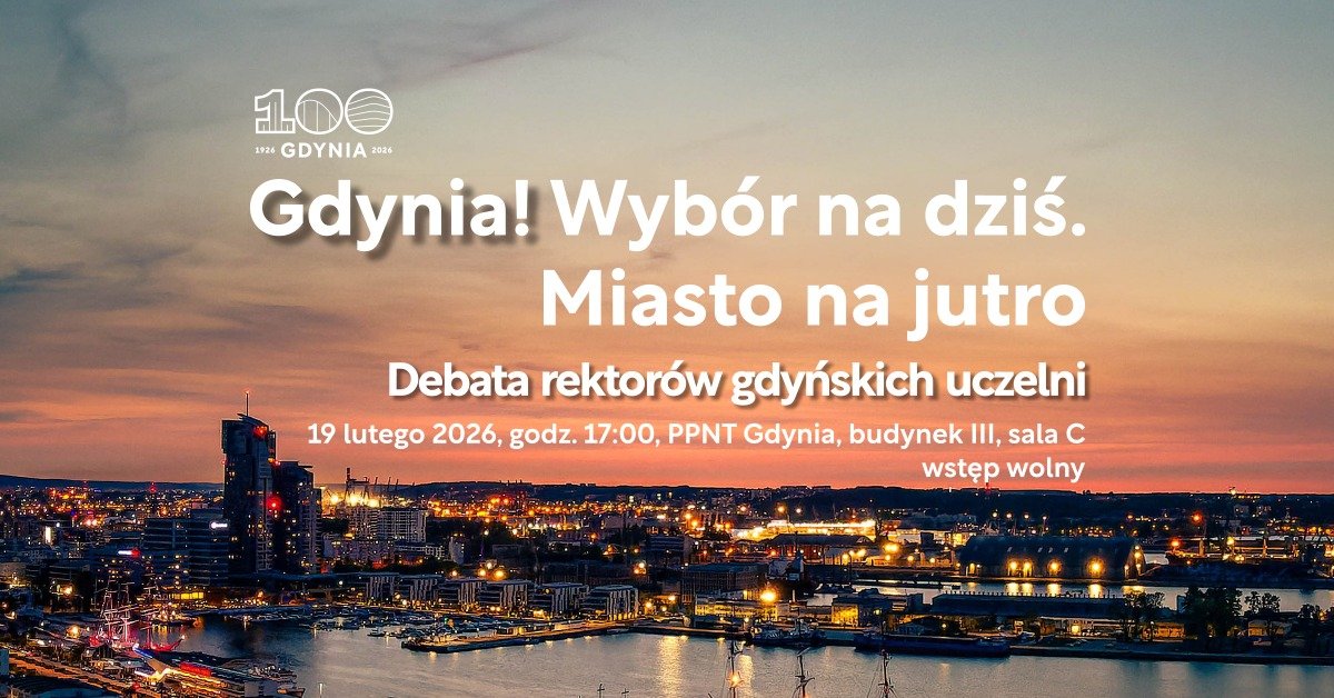 Cykl wykładów na 100-lecie Gdyni otworzy debata rektorów (mat. prasowe organizatora)